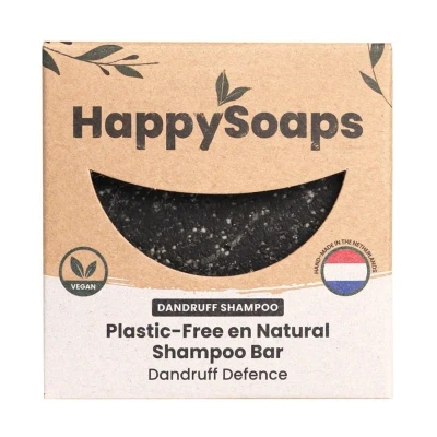 Abbildung von HappySoaps Dandruff Defence Shampoo Bar 70g.