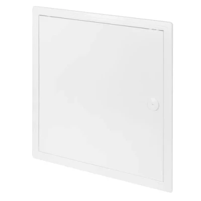Abbildung von AWENTA 450 x mm ABS Inspektionsklappe für Lüftungssysteme, Rauchrohre, Wasserzähler Kunststoff Inspektionstür Weiße Revisionstür