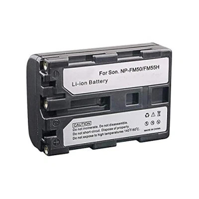 Abbildung von Amsahr Digital Replacement Camera and Camcorder Battery for Sony NPFM50, NPFM55H, DSC F707