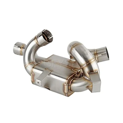 Abbildung von Motorrad Auspuff Middle Link Pipe Abgaskrümmer Verbindungsrohrsystem V4S For Ducati Multistrada V4 / S Pikes Peak 2021 2022