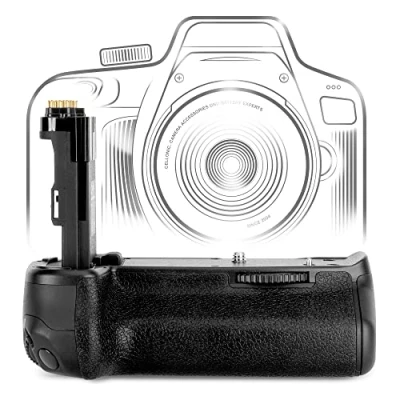 Abbildung von CELLONIC® Batteriegriff BG E21 für Canon EOS 6D Mark II Akkugriff Battery Grip Kamera Hochformatgriff, Multifunktions Handgriff, Vertical