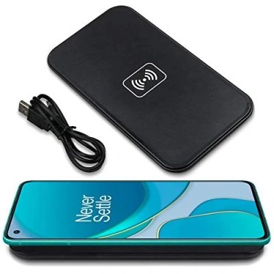 Abbildung von Wireless Charger QI Zertifizierte Kabellose Induktive Ladestation 15W 10W 7,5W 5W kompatibel mit Sony Xperia XZ3 XZ2 und Allen fähigen Smartphones, Modell:M10_5W_Schwarz