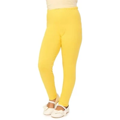 Abbildung von Merry Style Mädchen Lange Leggings aus Viskose MS10 130 (Gelb, 146)