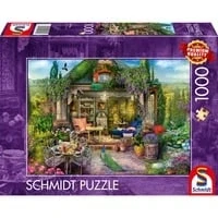 Abbildung von Gartenhausglück in den Weinbergen, Puzzle