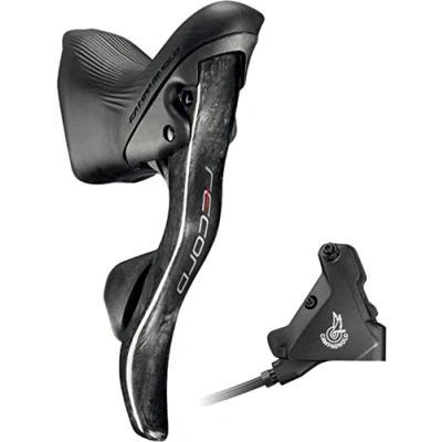 Abbildung von Campagnolo Unisex Erwachsene Record 12s Scheibenbremse, Schwarz, Einheitsgröße
