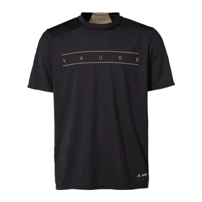 Abbildung von Vaude Qimsa LOGO Sport Tshirt, Herren, Größe: XXL, Black