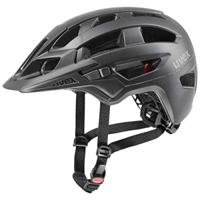 Abbildung von uvex finale 2.0 Tocsen sicherer MTB Helm für Damen und Herren inkl. Sturzsensor individuelle Größenanpassung black matt 52 57 cm