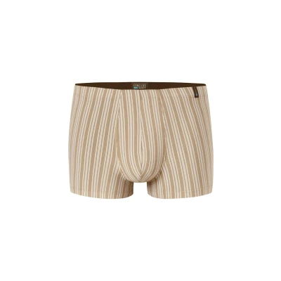 Abbildung von Schiesser Herren Unterwäsche Shorts atmungsaktiv und weich Long Life Soft Boxershorts, Nougat_183146, 5
