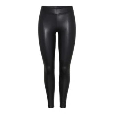 Abbildung von Pieces Pcnew Shiny Leggings Strümpfe, Damen, Größe: L/XL, Black