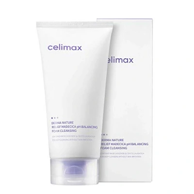Abbildung von [celimax] Derma Nature Relief Madecica pH ausgleichender Schaum Reinigung geeignet für empfindliche Haut, 150 ml