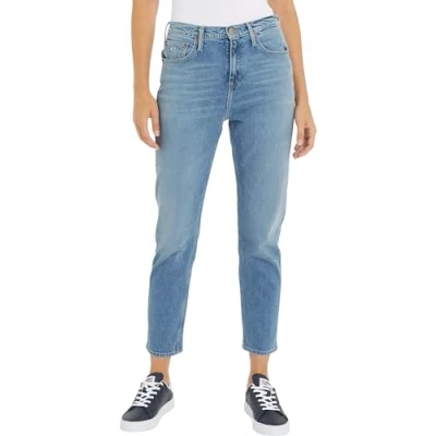 Abbildung von Tommy Jeans HIGH RISE Slim Fit, Damen, Größe: 31x30, Denim medium