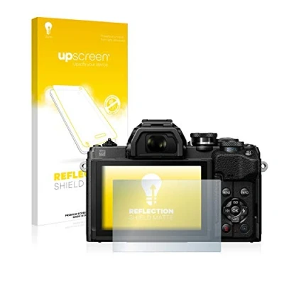 Abbildung von upscreen Entspiegelungs Schutzfolie für Olympus OM D E M10 Mark IV Displayschutz Folie Matt [Anti Reflex, Anti Fingerprint]