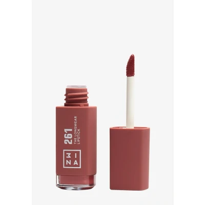 Abbildung von 3ina THE Longwear Lipstick Flüssiger Lippenstift, Größe: 6.5 ml, 261 dark nude