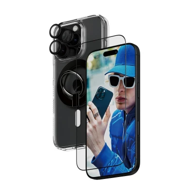 Abbildung von 0 PanzerGlass® 4 in 1 Protection Schutzset für iPhone 16 Pro