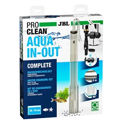 Abbildung von JBL GmbH &amp; Co. KG Aquariendeko Proclean Aqua In Out komplett Wasserwechsel mit Bodenreinigung, Bodensauger Reiniger