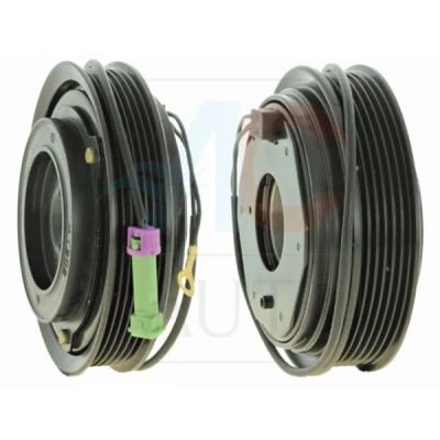 Abbildung von ACAUTO AC 06DN43 Magnetkupplung DENSO, AUDI, SKODA, VAG, VOLKSWAGEN, VW 7SBU AUDI: Allroad C5, A6 C5 Limousine, A4 B5 Avant