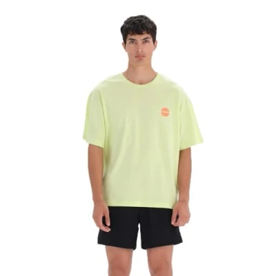 Abbildung von DAGI CREW NECK VIEW Regular Tshirt print, Herren, Größe: Small, Light green