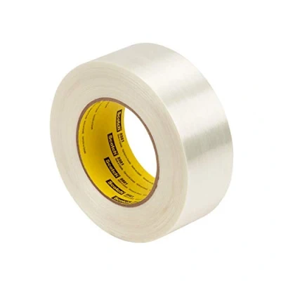 Abbildung von 3M Filament Klebeband Hochleistungsstark 8981, 25 mm x 50 m, Transluzent Weiß (36 er Pack)
