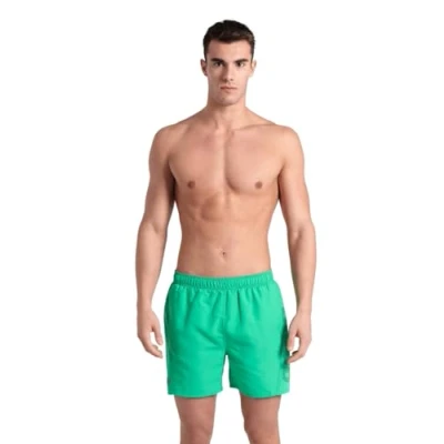 Abbildung von Arena Fundamentals Badeshorts, Herren, Größe: XL, Green quartz purple blue