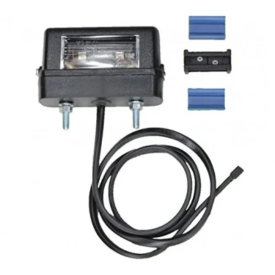 Abbildung von Aspöck 1 x Regpoint Kennzeichenleuchte small mit Birne + 0,8m Kabel DC Verbinder