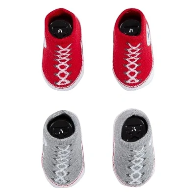 Abbildung von Converse Chuck Toddler 2 PACK Unisex Socken für Kinder, Größe: 68 80, Vintage grey