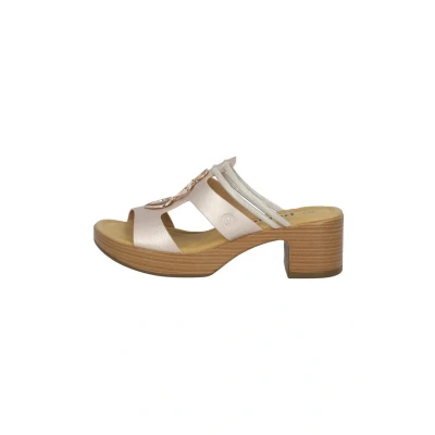 Abbildung von Palado by Sila Sahin Thaumus Pantolette flach, Damen, Größe: 37, Gold Schuhe