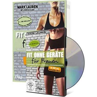 Abbildung von Fit ohne Geräte für Frauen Buch + DVD Bundle: Trainieren mit dem eigenen Körpergewicht. Neuausgabe: Der Weltbestseller endlich in Farbe