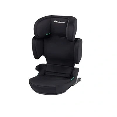 Abbildung von Bebeconfort Road Fix i Size Sitzerhöhung, ISOFIX Kindersitz, ab 3,5 Jahre bis zu 12 Jahren, 15 36 kg, 100 150 cm, Black Mist