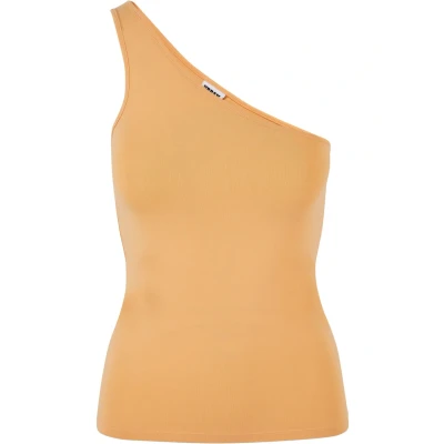 Abbildung von Urban Classics Asymmetric Top, Damen, Größe: 4XL, Paleorange