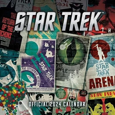 Abbildung von Star Trek Offizieller Kalender 2024 Wandkalender: Original Danilo [Mehrsprachig] [Kalender] (Wall Kalender)