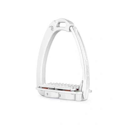 Abbildung von Tech Stirrups Steigbügel Venice Plus Dressur Silber/Silber