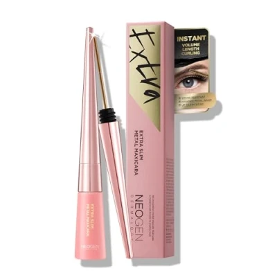 Abbildung von DERMALOGY by NEOGENLAB Innovative, sensationelle, hygienische, waschbare, extra schlanke Metall Mascara (Slim, Schwarz)