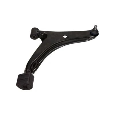 Abbildung von MAXGEAR 72 2733 Querlenker mit Trag /Führungsgelenk, Gummilager unten, Vorderachse rechts Stahlblech SUZUKI: SWIFT 2 Schragheck