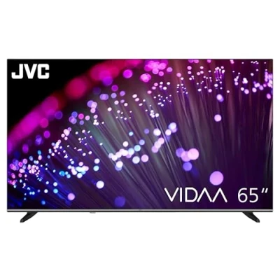 Abbildung von JVC Fernseher 65 Zoll Smart TV VIDAA LT 65VD3555 4K UHD, HDR mit Dolby Vision und integriertem Triple Tuner, LED schwarz