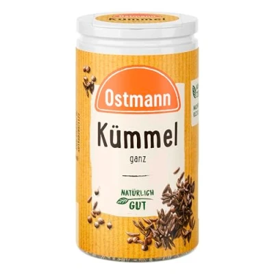 Abbildung von Ostmann Gewürze Kümmel ganz Zum Würzen von Brot und Gebäck 35 g in der Streudose