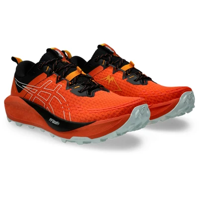 Abbildung von Asics Geltrabuco 13 Laufschuh Trail, Herren, Größe: 41.5, Nova orange/pure aqua Schuhe