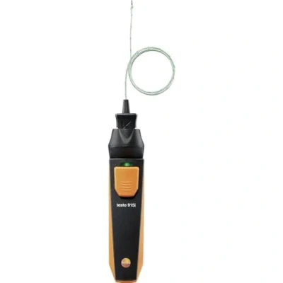 Abbildung von testo Temperaturfühler 20 +50 C mit Bluetooth® Anbindung an Smartphones, flexiblem Fühler (0563 4915)