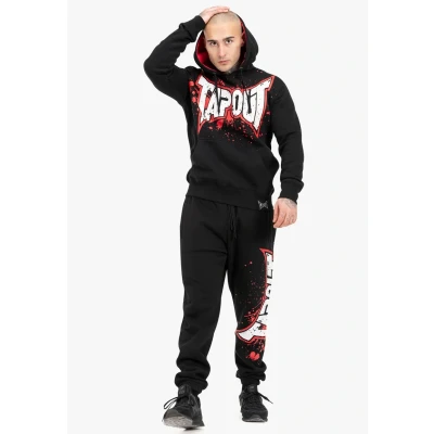 Abbildung von Tapout Kapuzenpullover, Herren, Größe: 3XL, Black red ecru