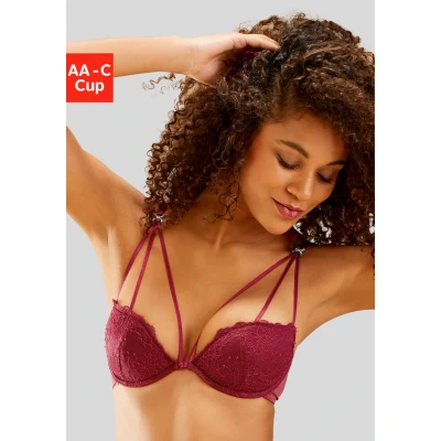 Abbildung von Lascana Temptation Pushup BH, Damen, Größe: 85C, Red