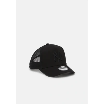 Abbildung von New Era KIDS Essential Aframe Trucker Unisex Vereinsmannschaften für Kinder, Größe: 52 53, Black