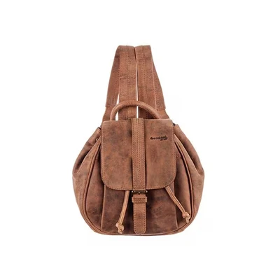 Abbildung von GreenLand Nature Cityrucksack &quot;Montenegro&quot;, mit praktischem Reißverschluss Rückfach