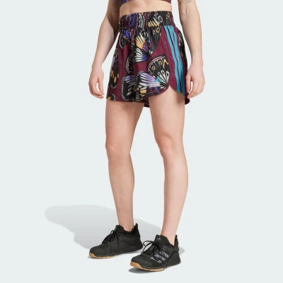 Abbildung von adidas Performance FARM Shorts Kurze Sporthose, Damen, Größe: XXS, Black/amazon red/energy ink