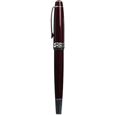 Abbildung von Cross Bailey Rollerball Selectip Pen (Schreibfarbe schwarz, Strichstärke M) Rot Lack chromplattiert