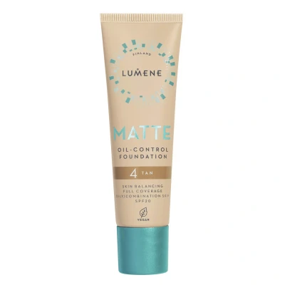Abbildung von Lumene Matte Oil Control Foundation SPF20 4 Tan