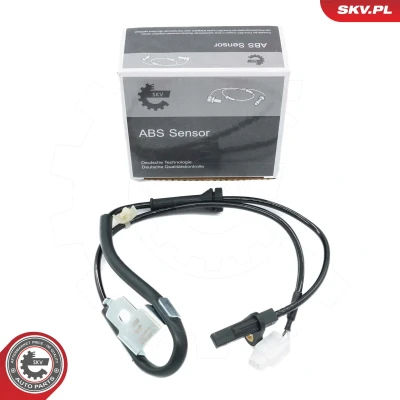 Abbildung von ESEN SKV 06SKV516 ABS Sensor vorne rechts 2 720 745 schwarz OPEL: Agila B, SUZUKI: Splash Schrägheck