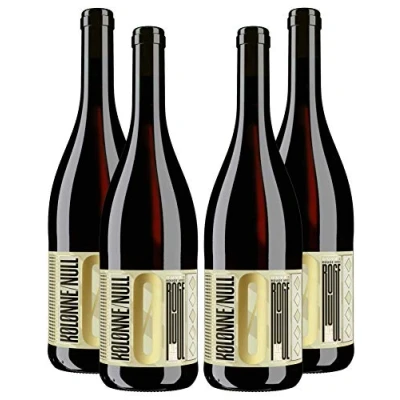 Abbildung von Kolonne Null Rouge 4er Set Alkoholfreier Cuvee N2 Rotwein mit Korken 4x0,75L