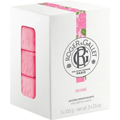 Abbildung von Roger &amp; Plätzchen, Unisex, Rose Savon 3 x 100 g