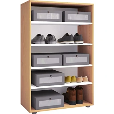 Abbildung von Schuhregal &quot;Lona XL 5 Fach&quot; Buche