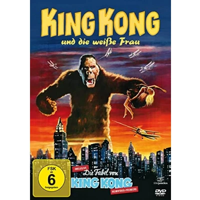 Abbildung von King Kong und die weiße Frau + Originalsynchro &quot;Die Fabel von Kong&quot; (Filmjuwelen)
