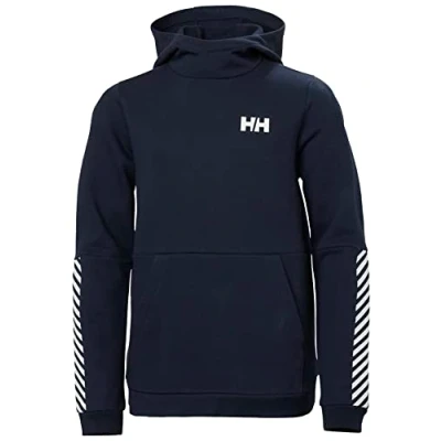 Abbildung von Junior Unisex Helly Hansen Jr Active Hoodie, Marineblau, 10